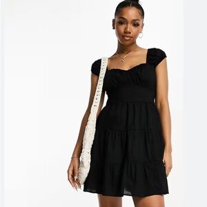 Hollister Puff Sleeve Sweetheart Mini Sundress Size XS‎